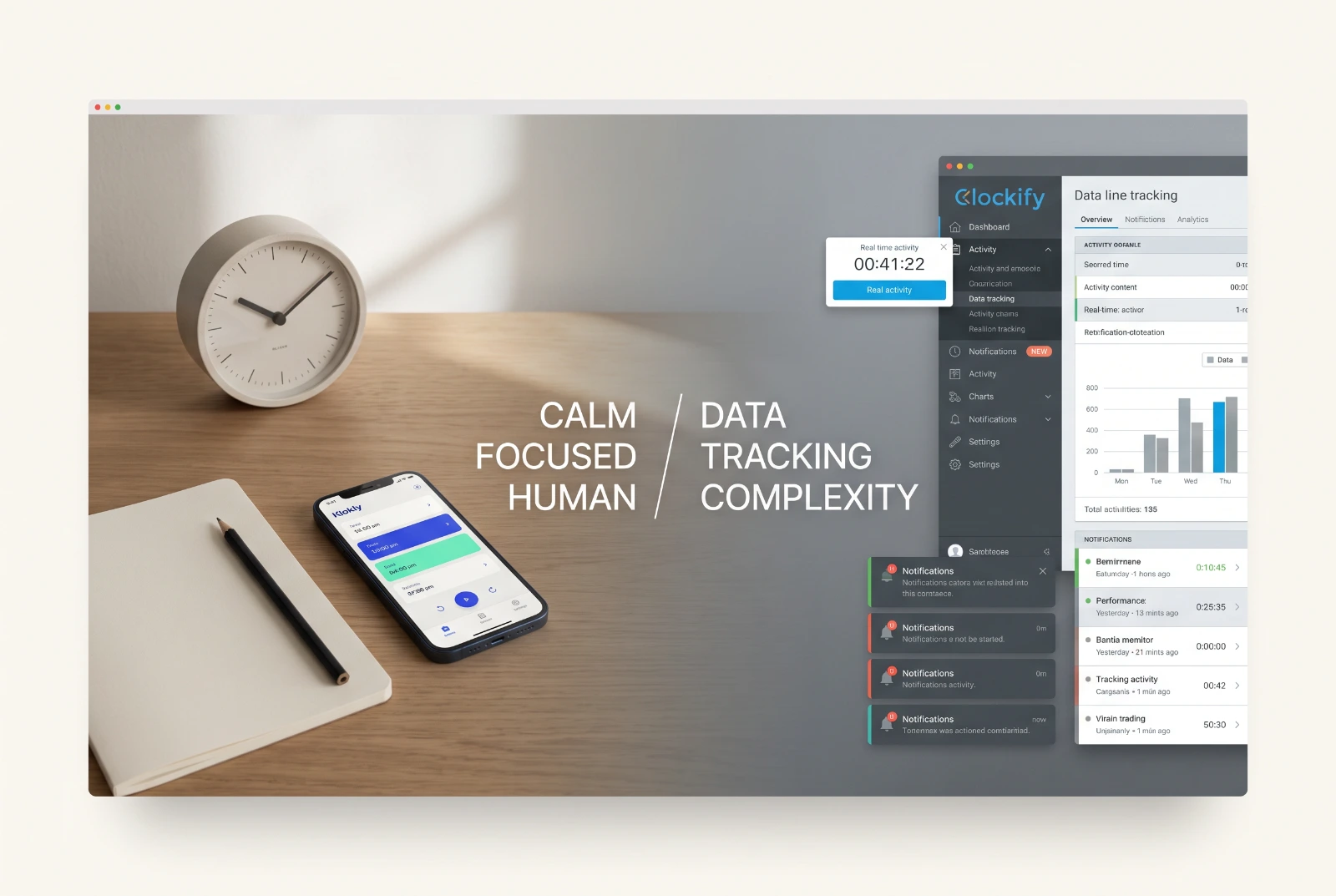 Clockify is one of the best-known time trackers, with a generous free tier and a broad feature set. Klokly takes the opposite approach: one timer, one click, and printable timesheets, hosted in the EU. Here is an honest look at where each tool wins.